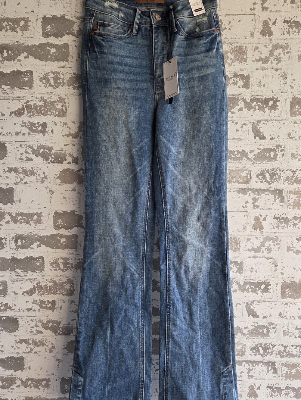 NWT Judy Blue High Waist Distressed Skinny Jeans 0/24